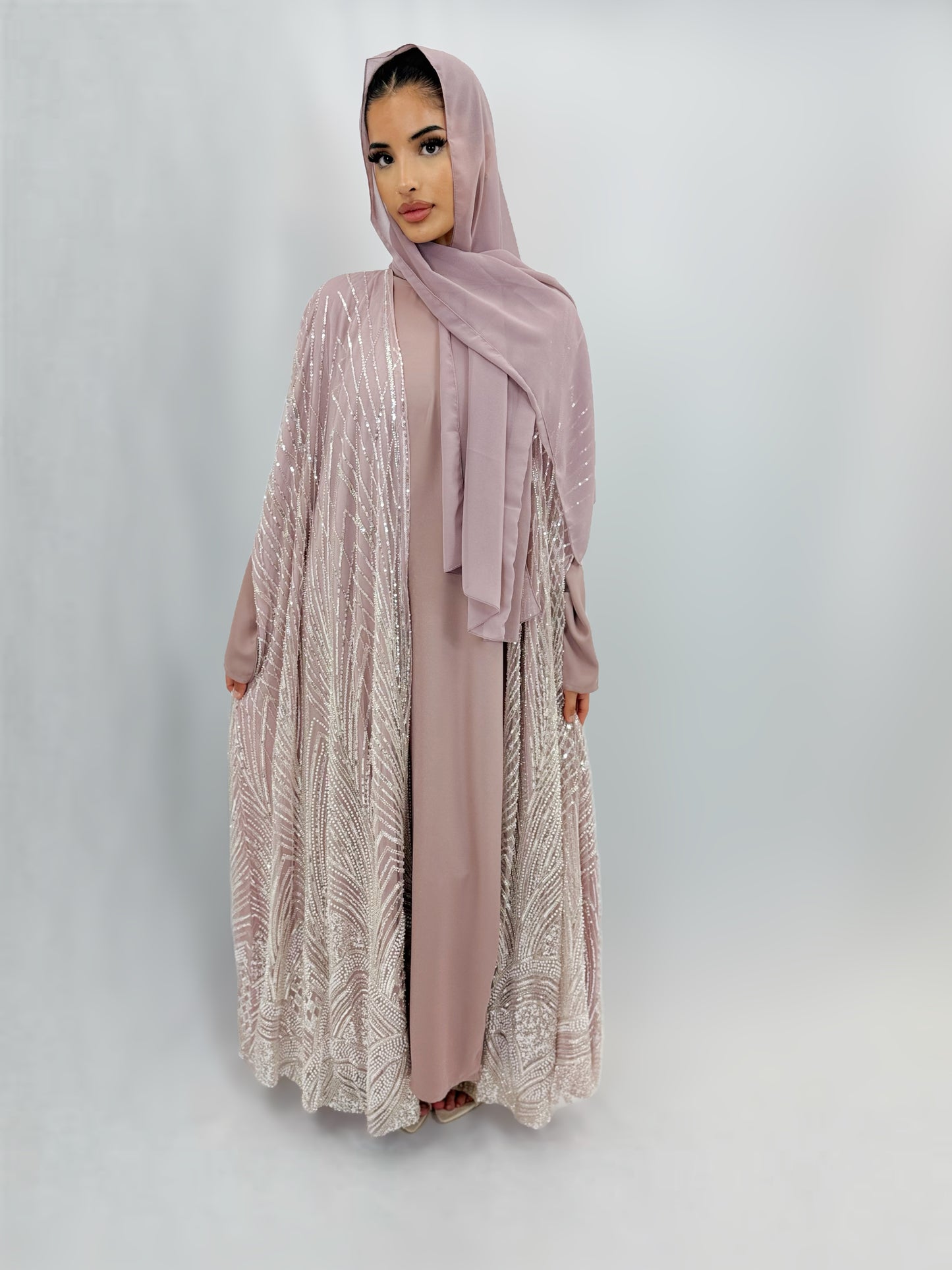 The Misha Abaya (Pink)