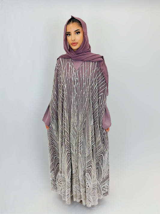 The Misha Abaya (Lilac)