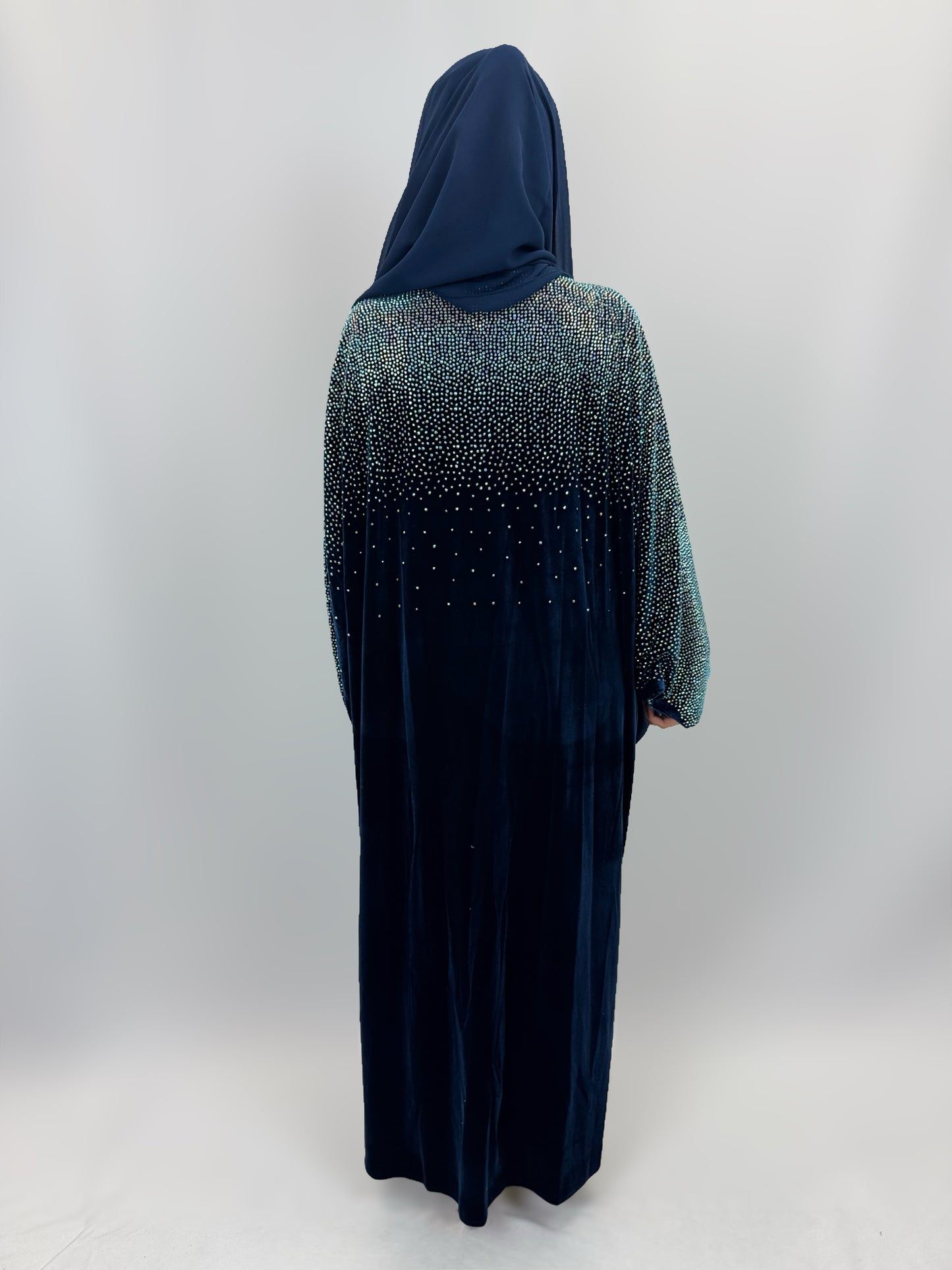 The Nora Abaya (Navy Blue)