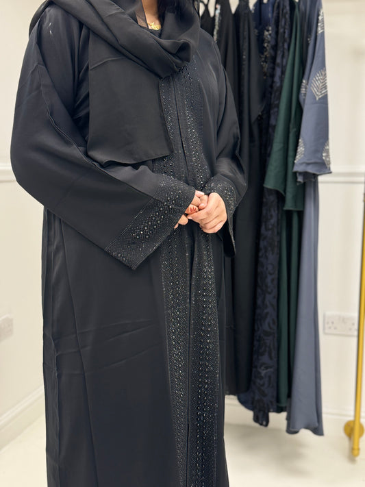 Layered Black Abaya UK | Stylish Modest Outfits | Hishma