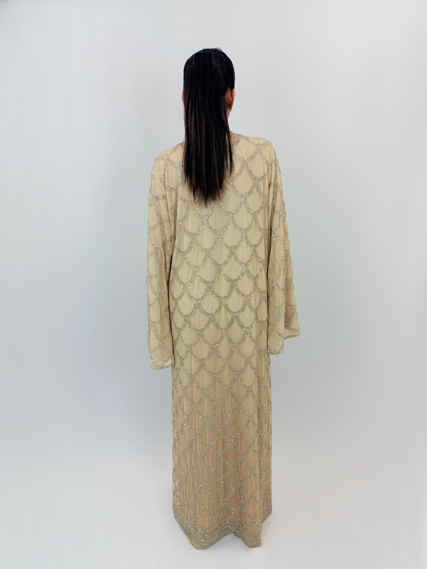 The Urwa Abaya (Beige)
