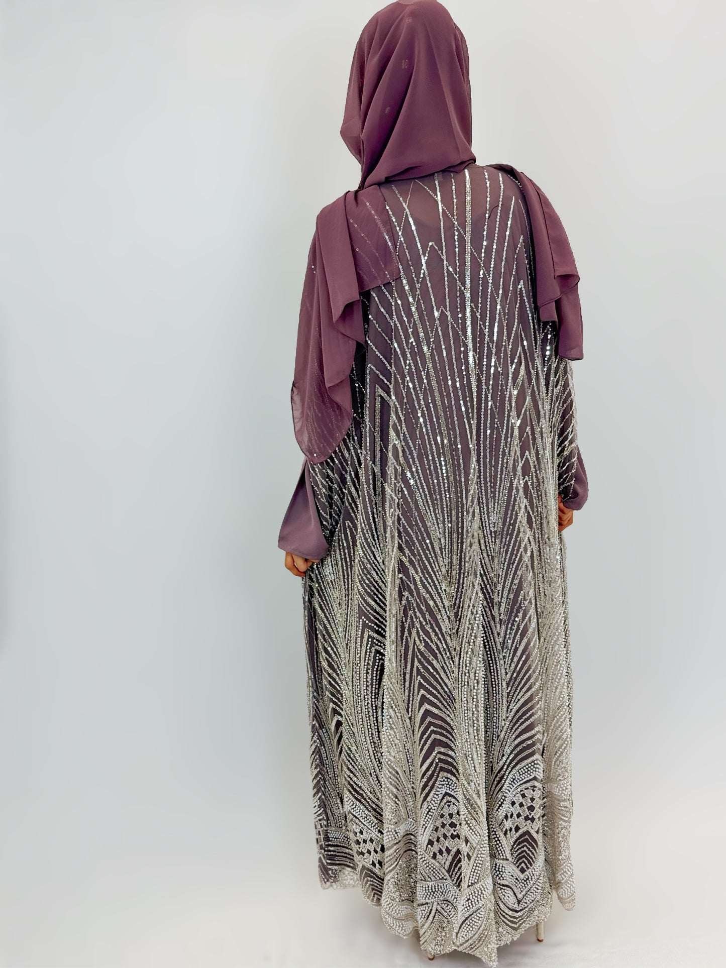 The Misha Abaya (Lilac)