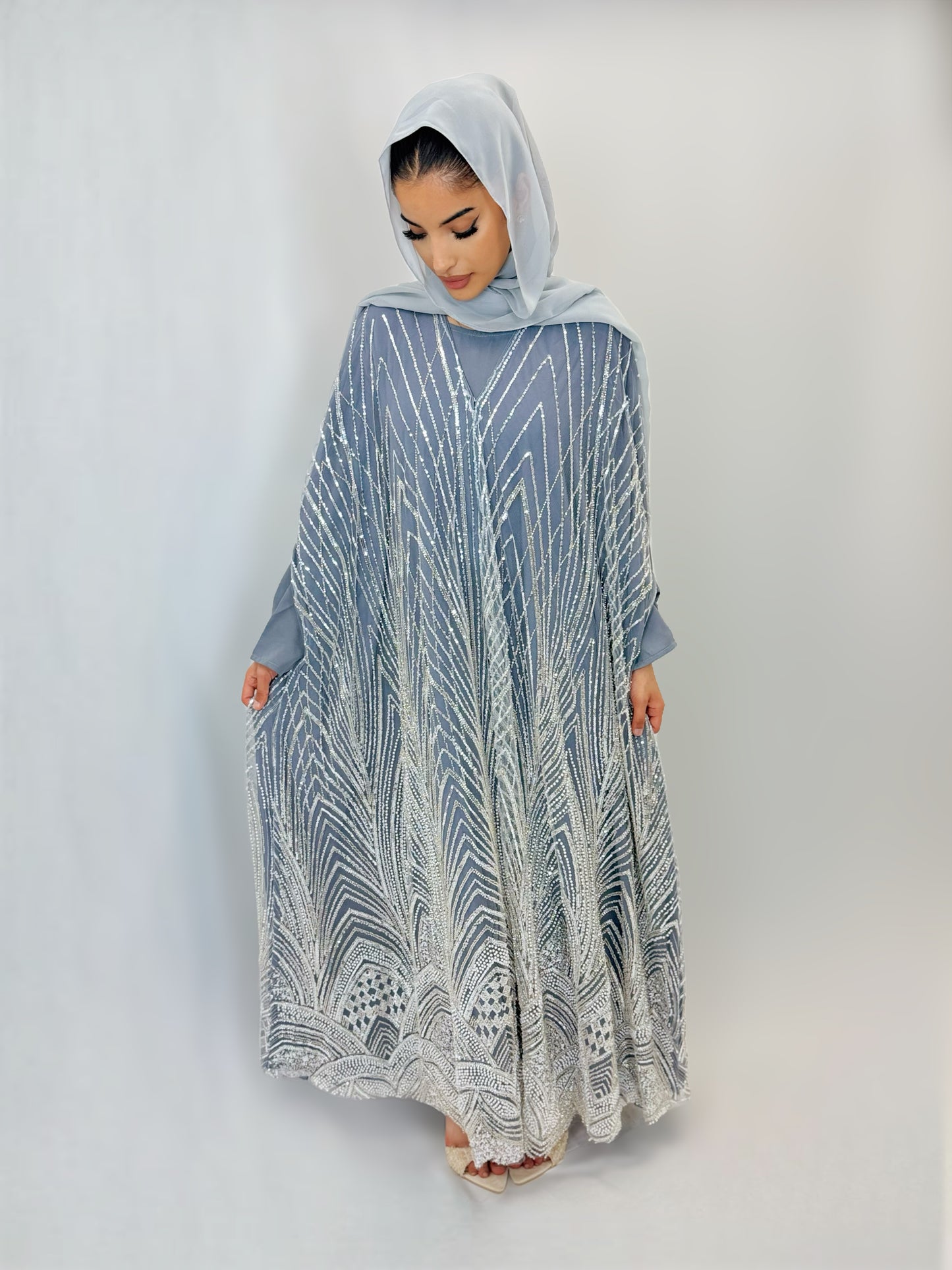 The Misha Abaya (Grey)