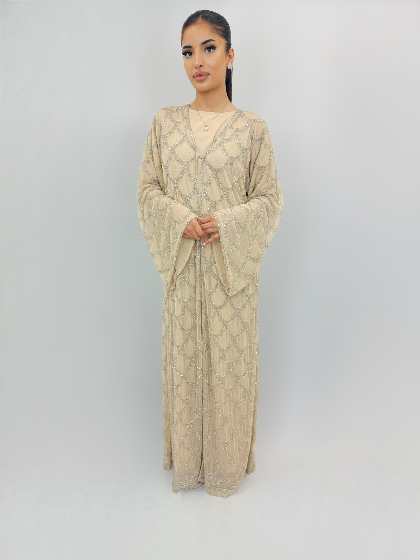 The Urwa Abaya (Beige)