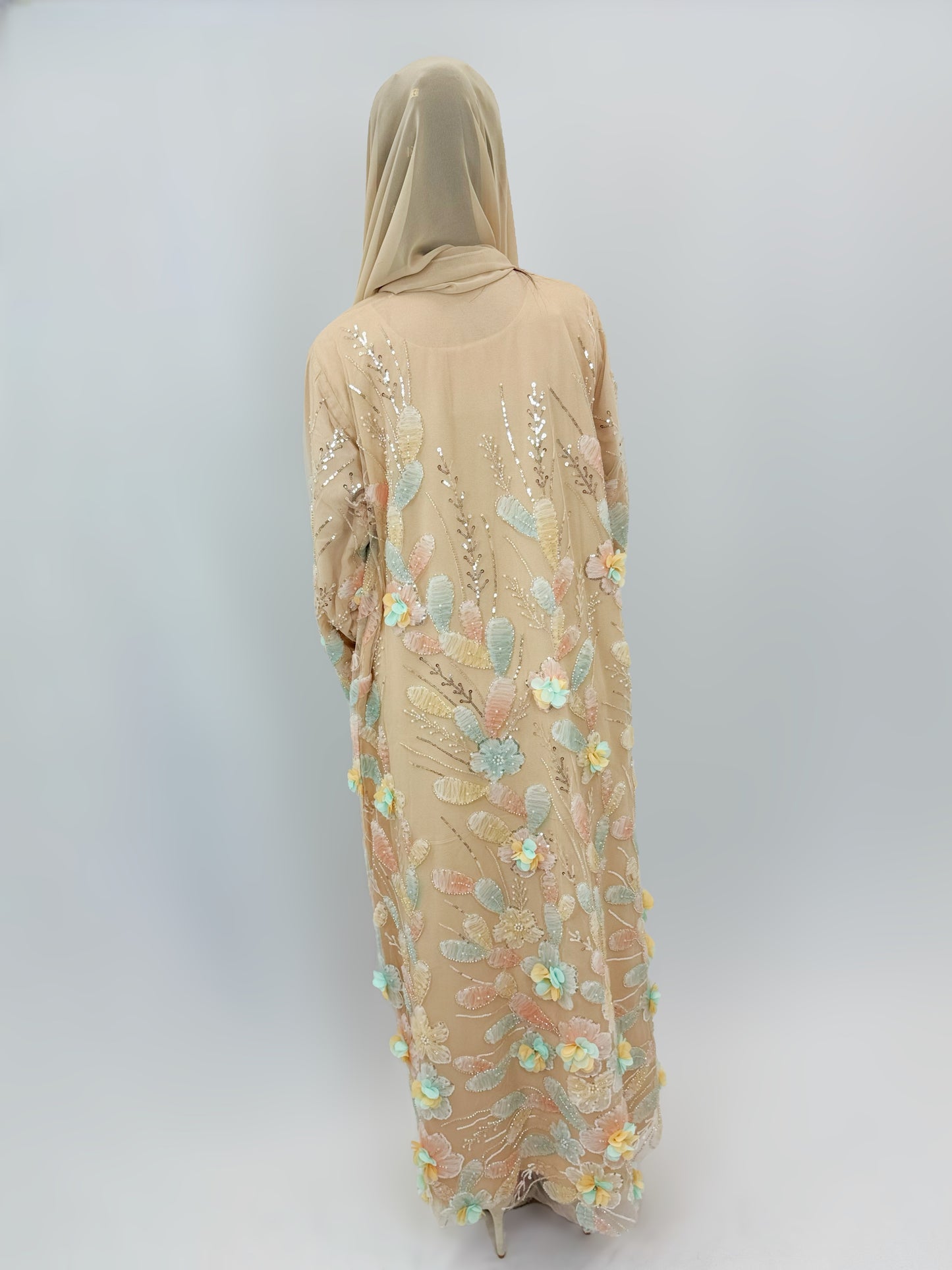 The Rifat Abaya (Beige)