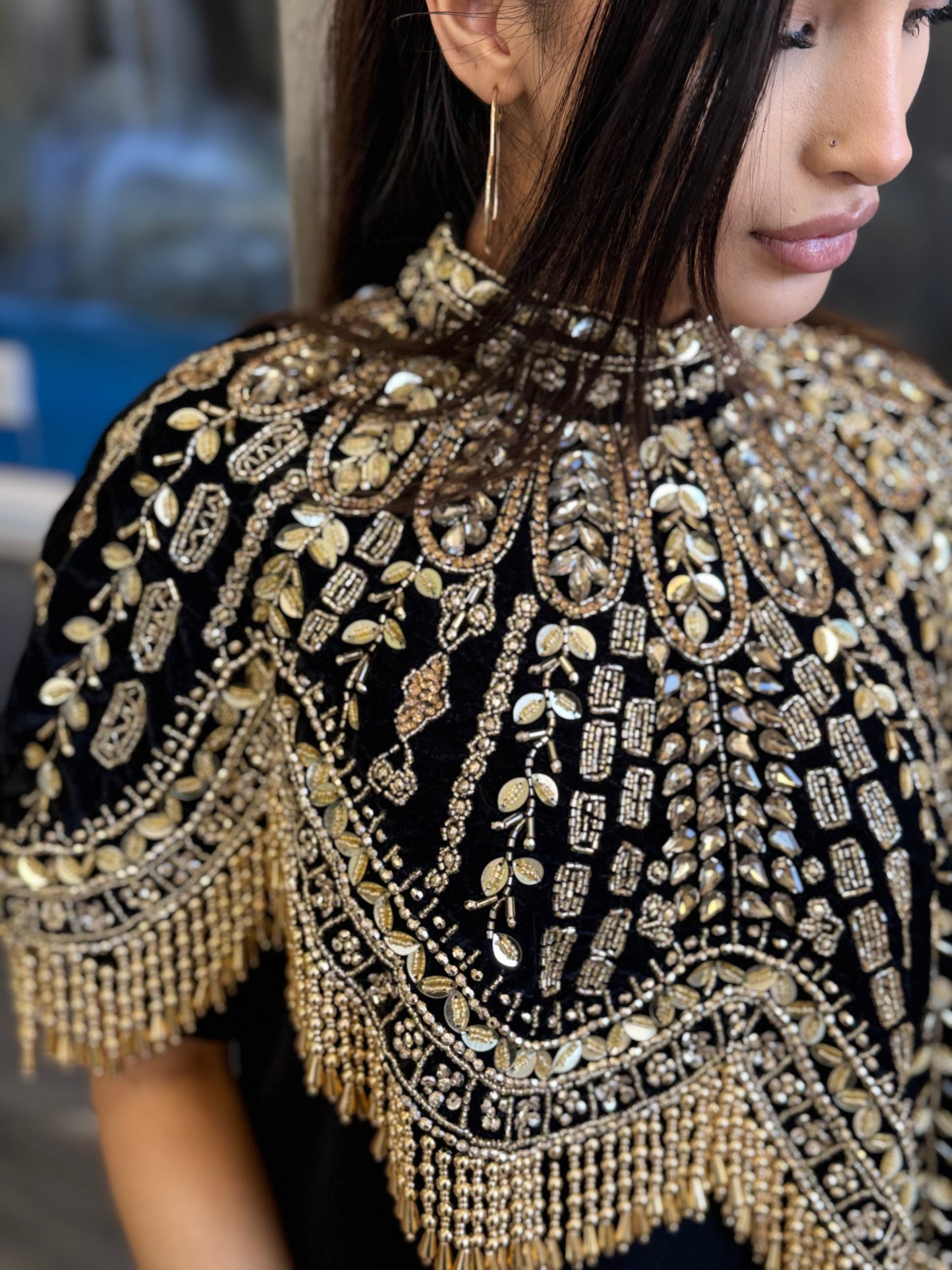 The Irha Cape (velvet)