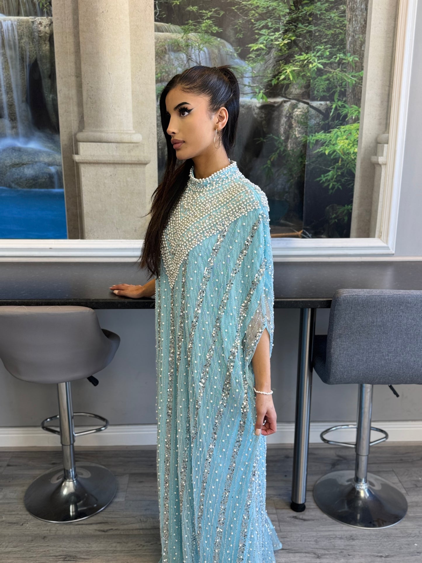 The Aila Cape (Blue)
