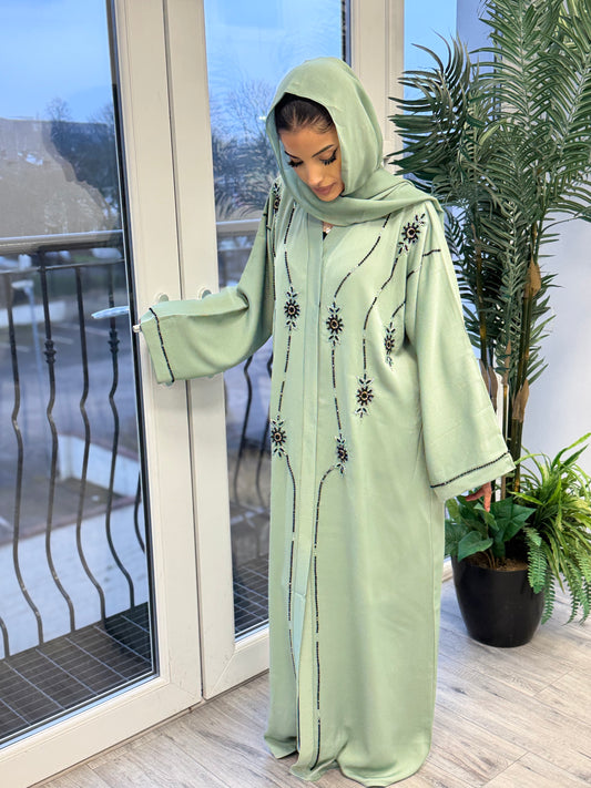 Eid Abaya 2025: The Musk Abaya | Modest Luxury Wear | Hishma