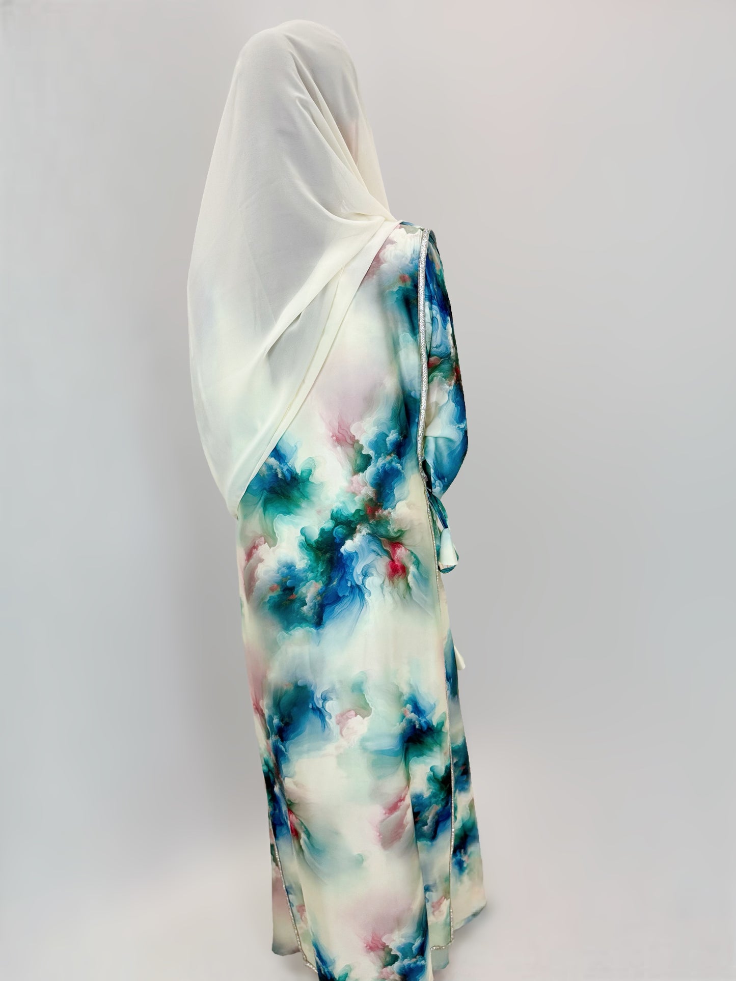The Ayat Abaya Dress (watercolour)