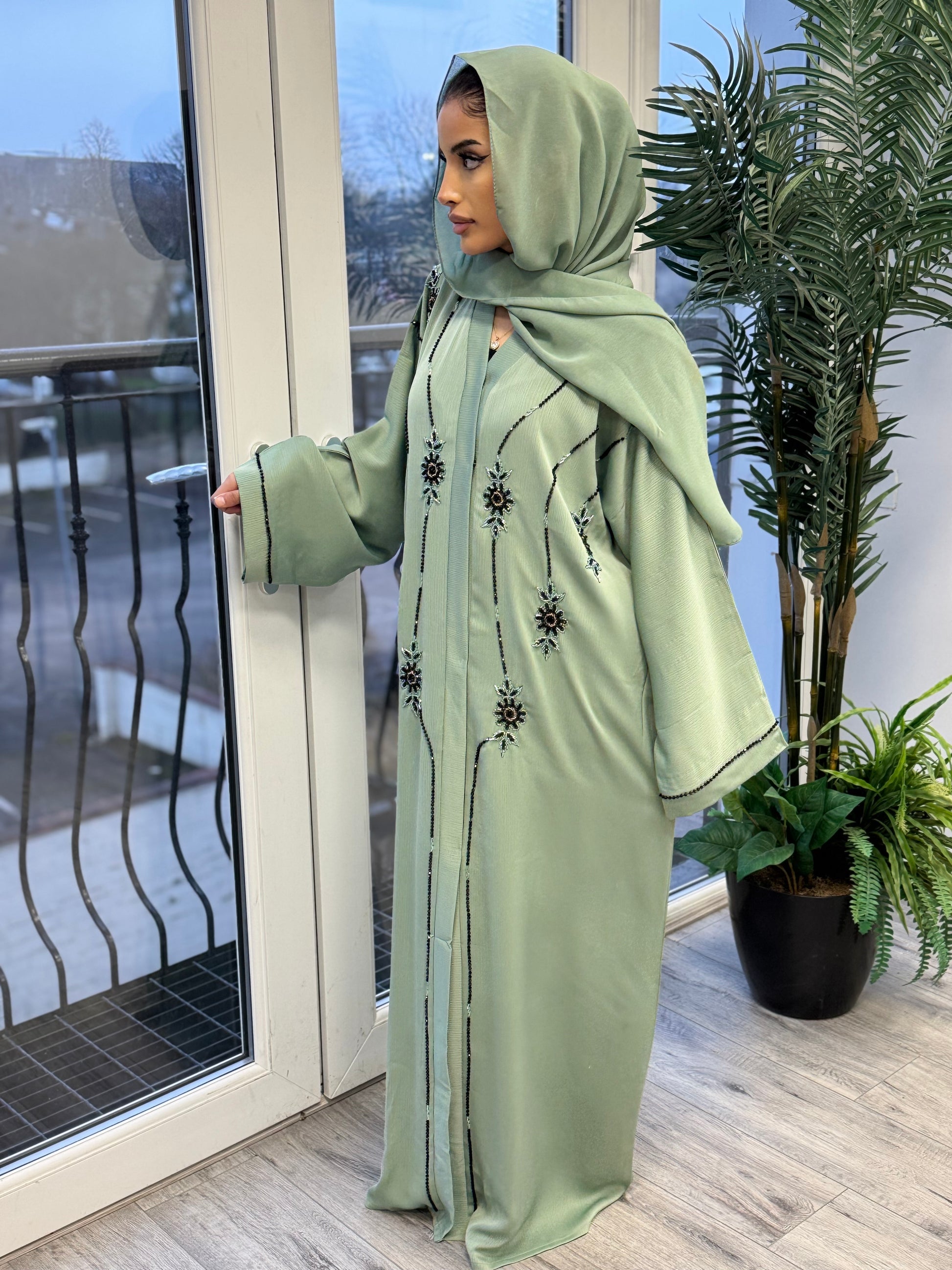 Eid Abaya 2025: The Musk Abaya | Modest Luxury Wear | Hishma