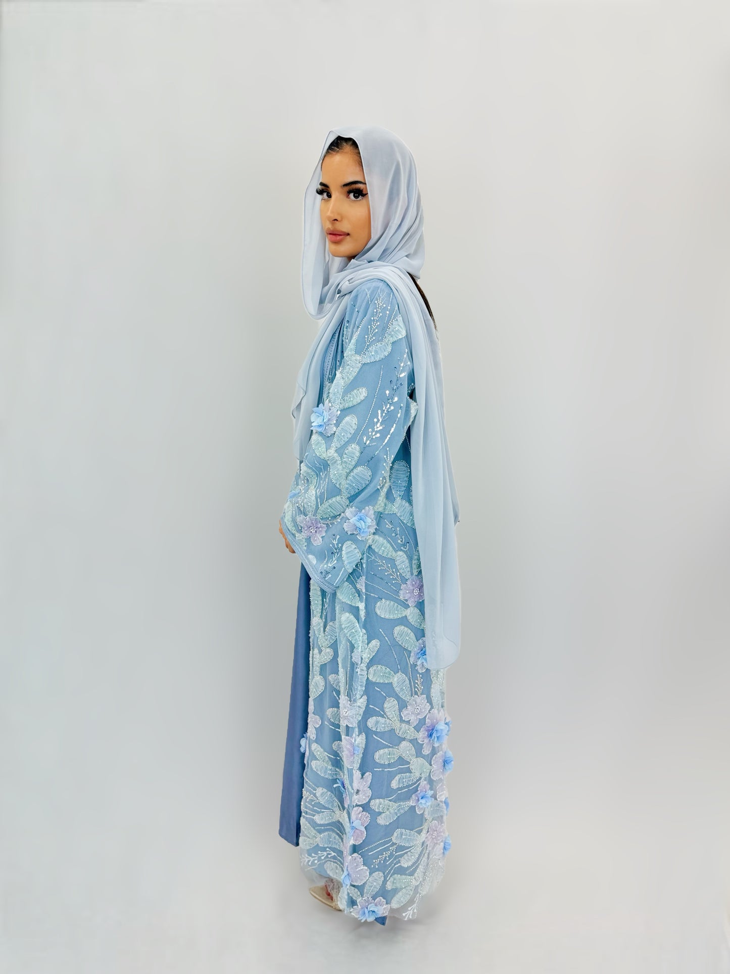 The Rifat Abaya (blue)