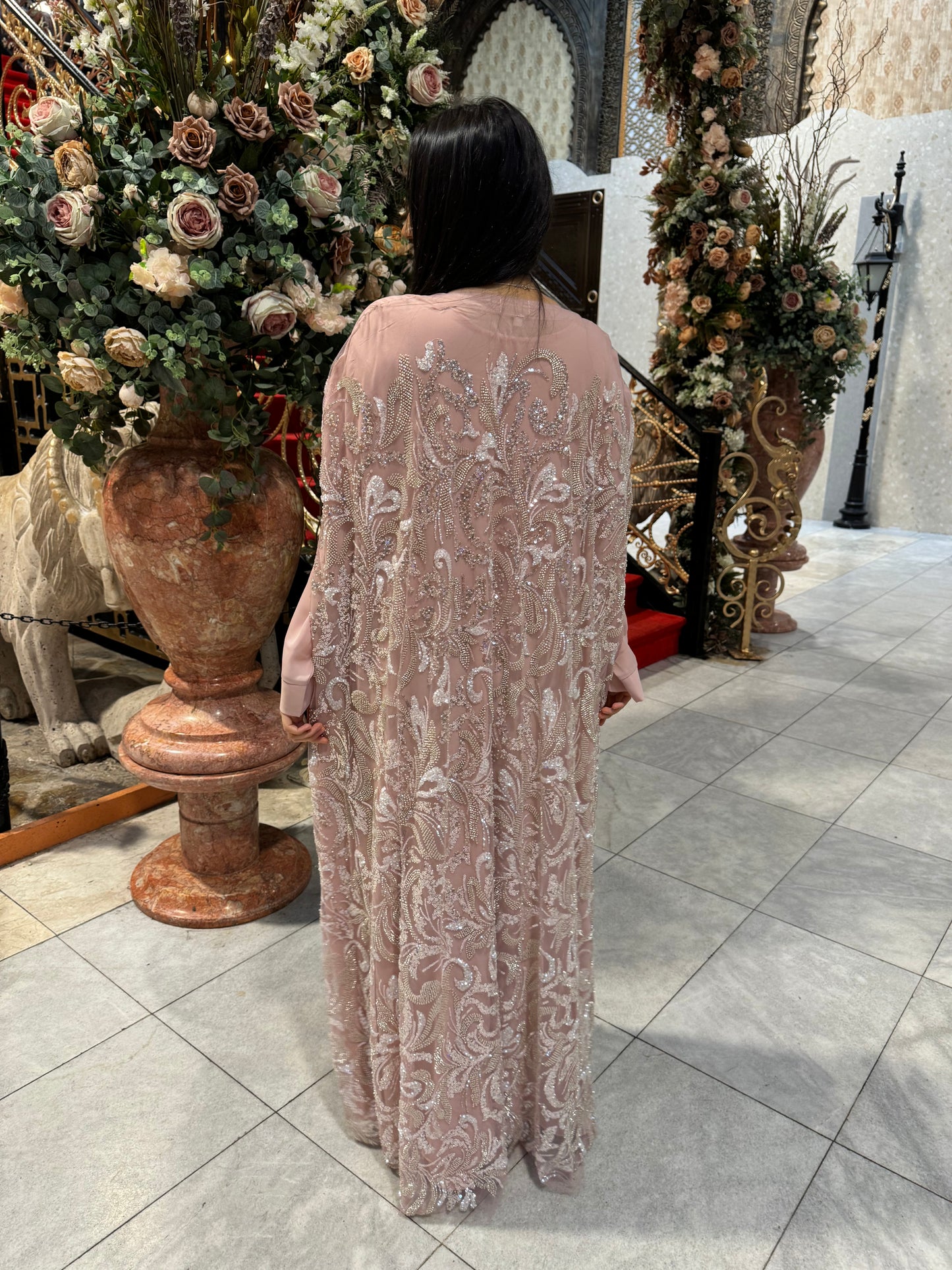 The Zawja Abaya (Pink)