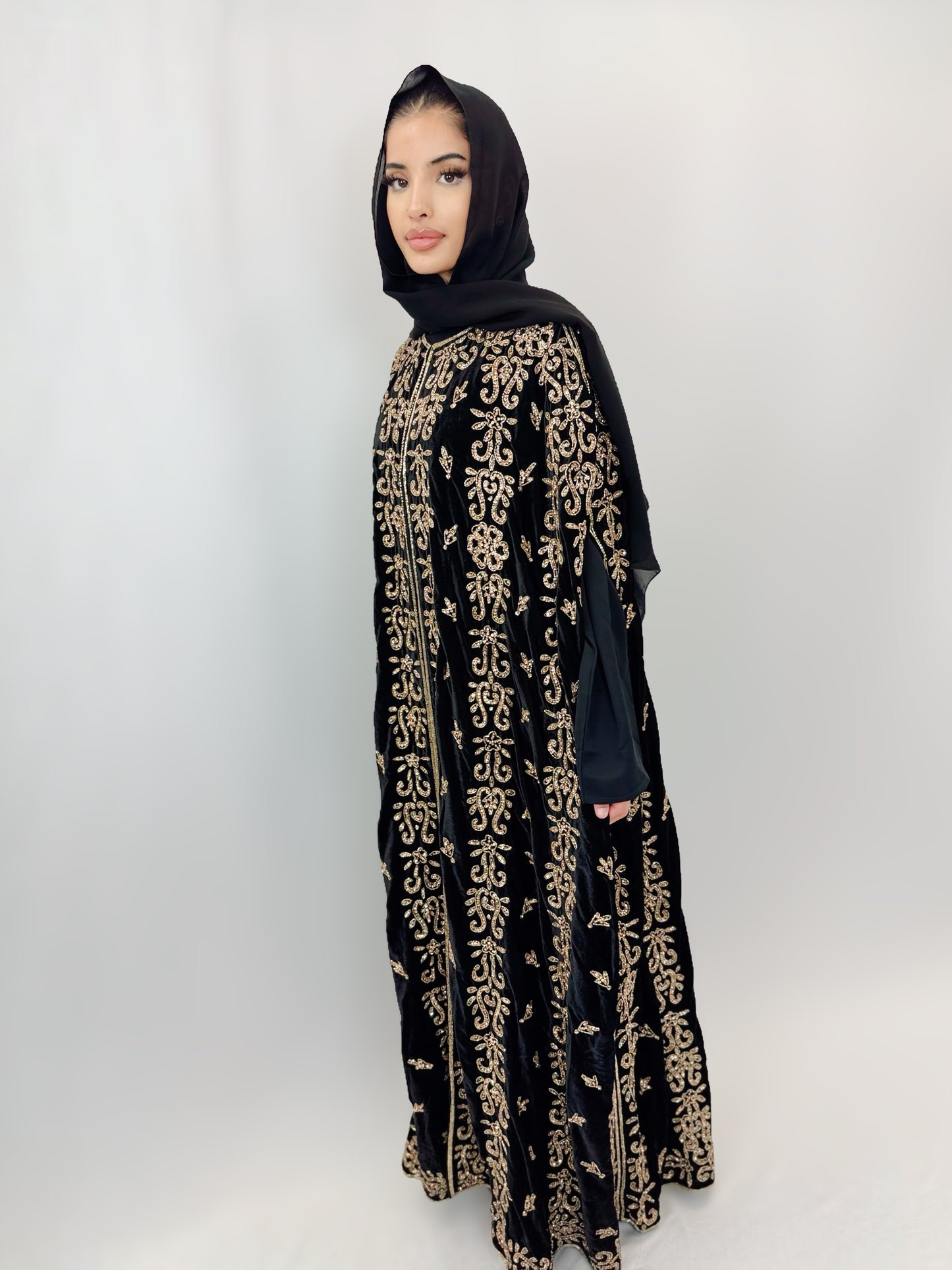 The Sehar Abaya (Gold)