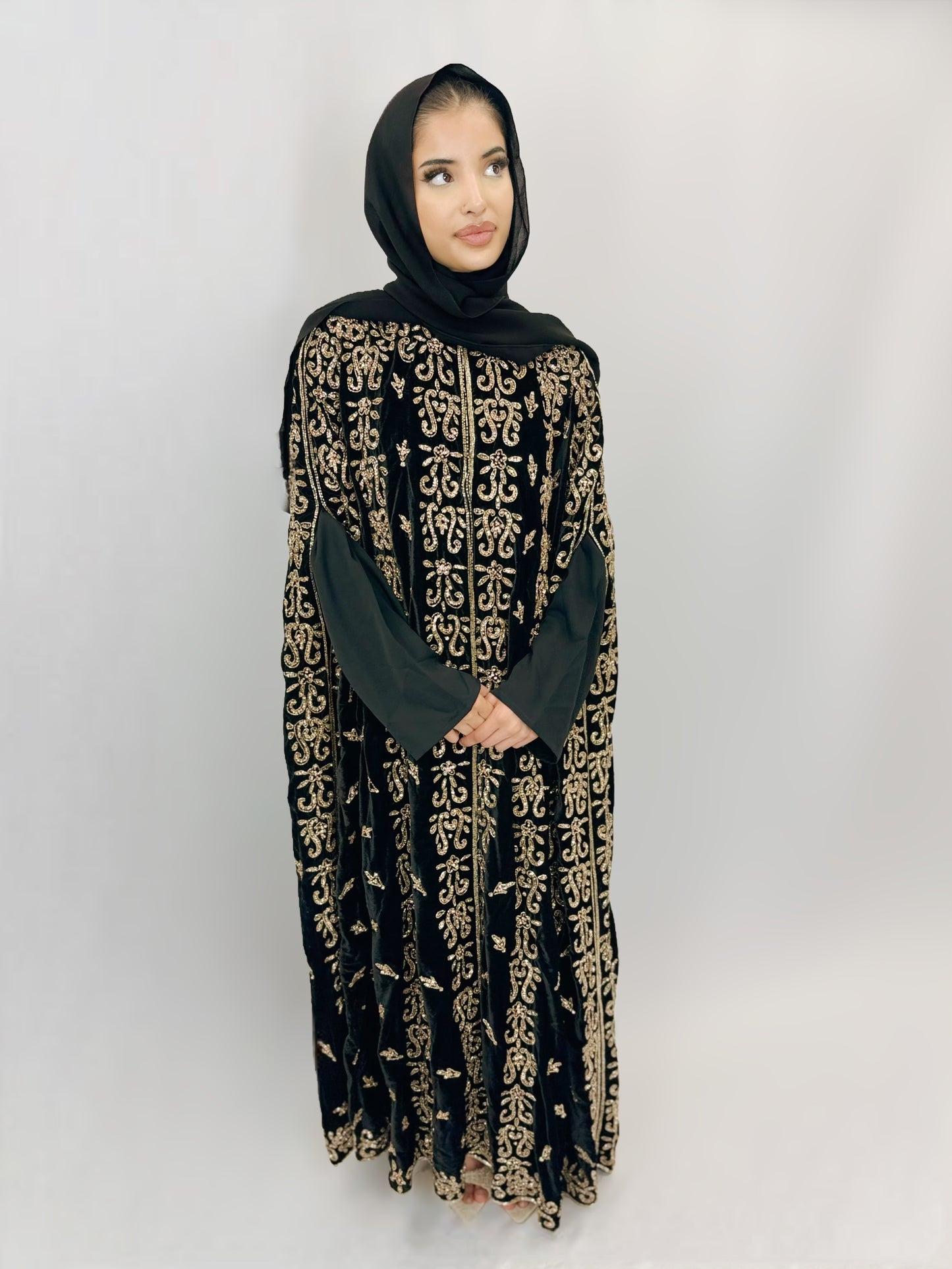 The Sehar Abaya (Gold)