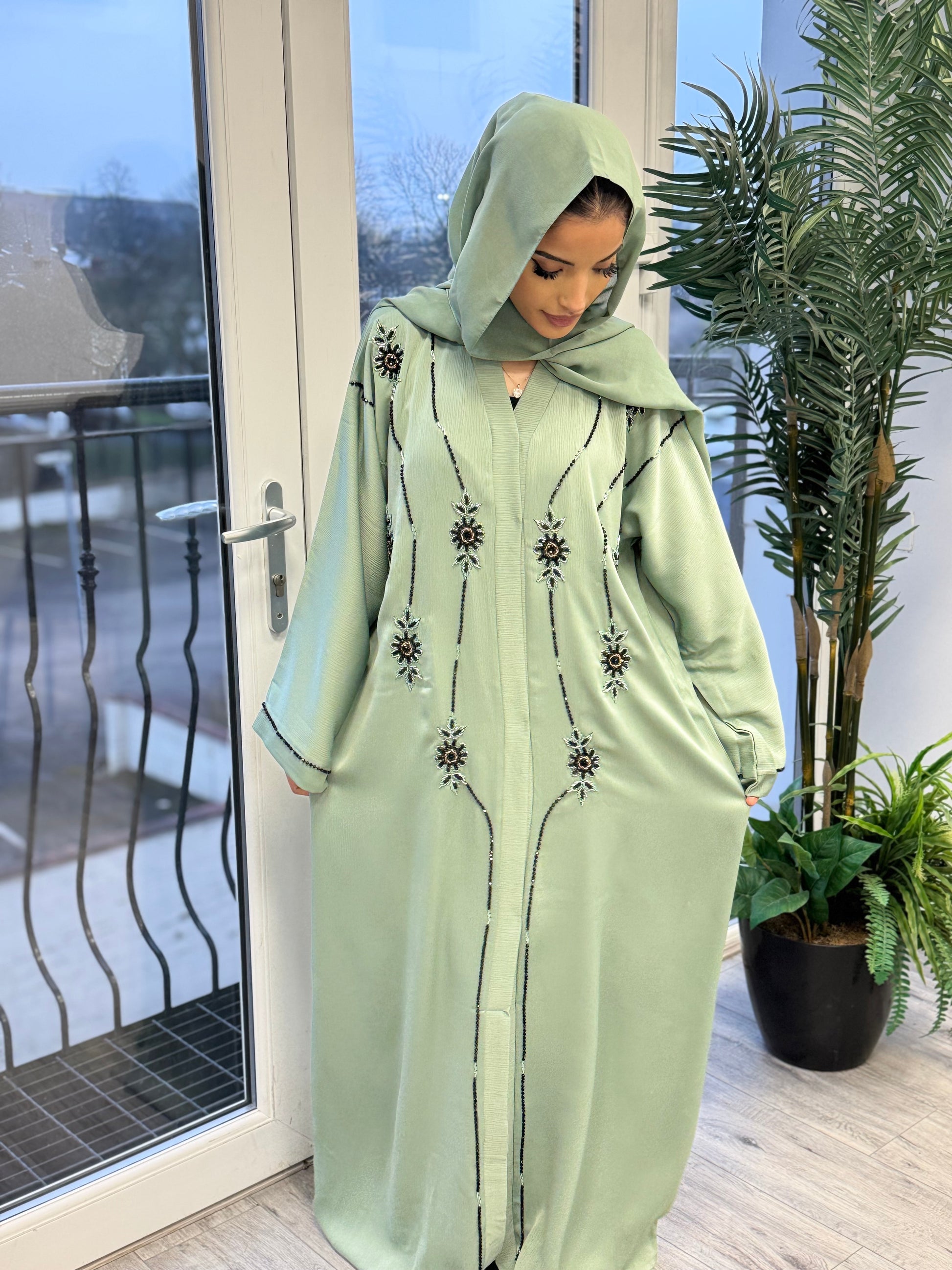 Eid Abaya 2025: The Musk Abaya | Modest Luxury Wear | Hishma