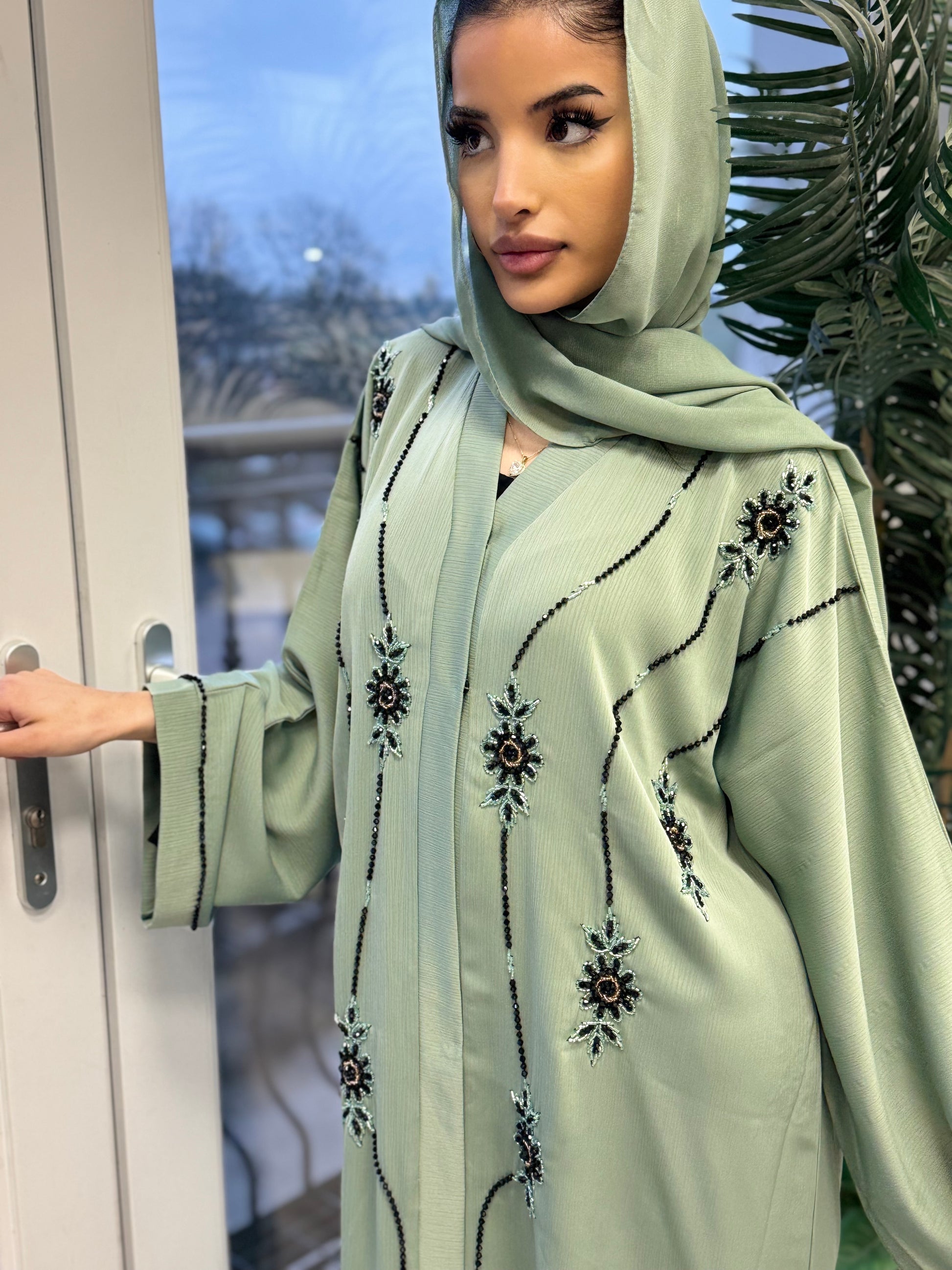 Eid Abaya 2025: The Musk Abaya | Modest Luxury Wear | Hishma