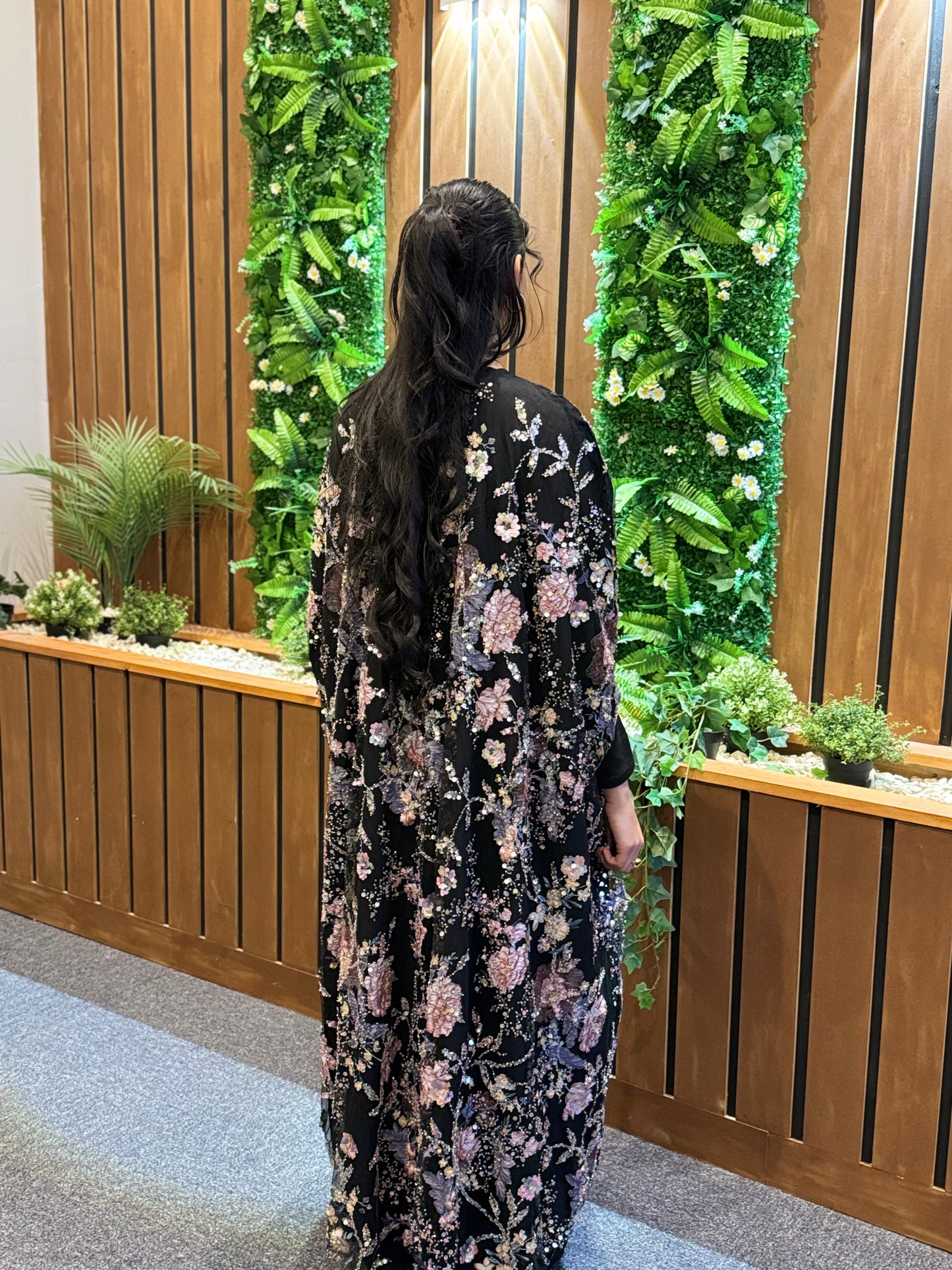 The Asma Abaya (Black)