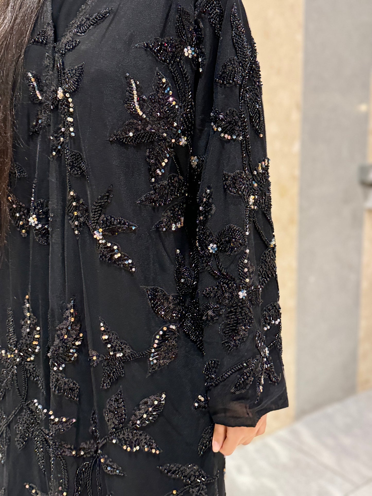 Alayna Abaya (Black)