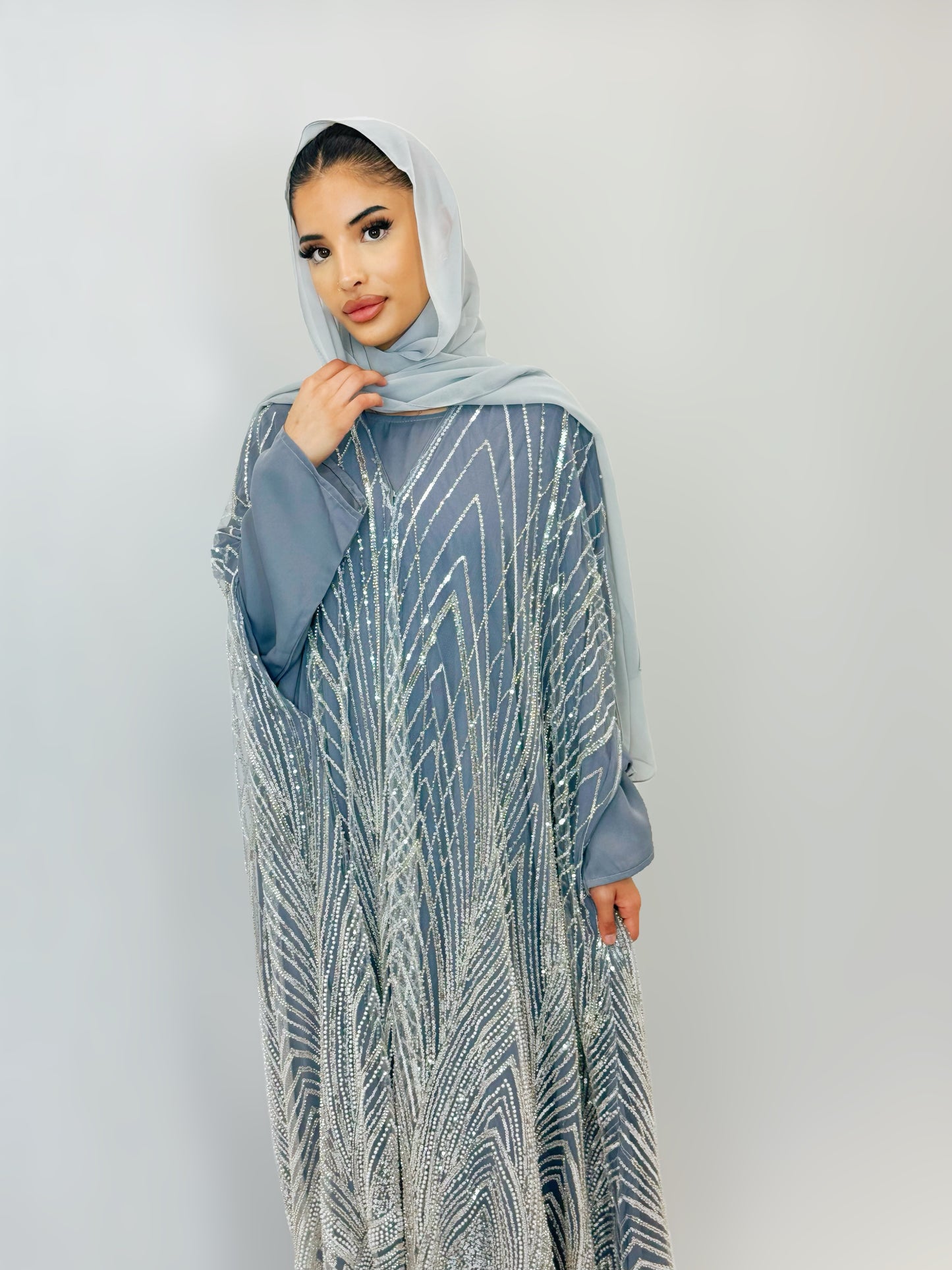 The Misha Abaya (Grey)