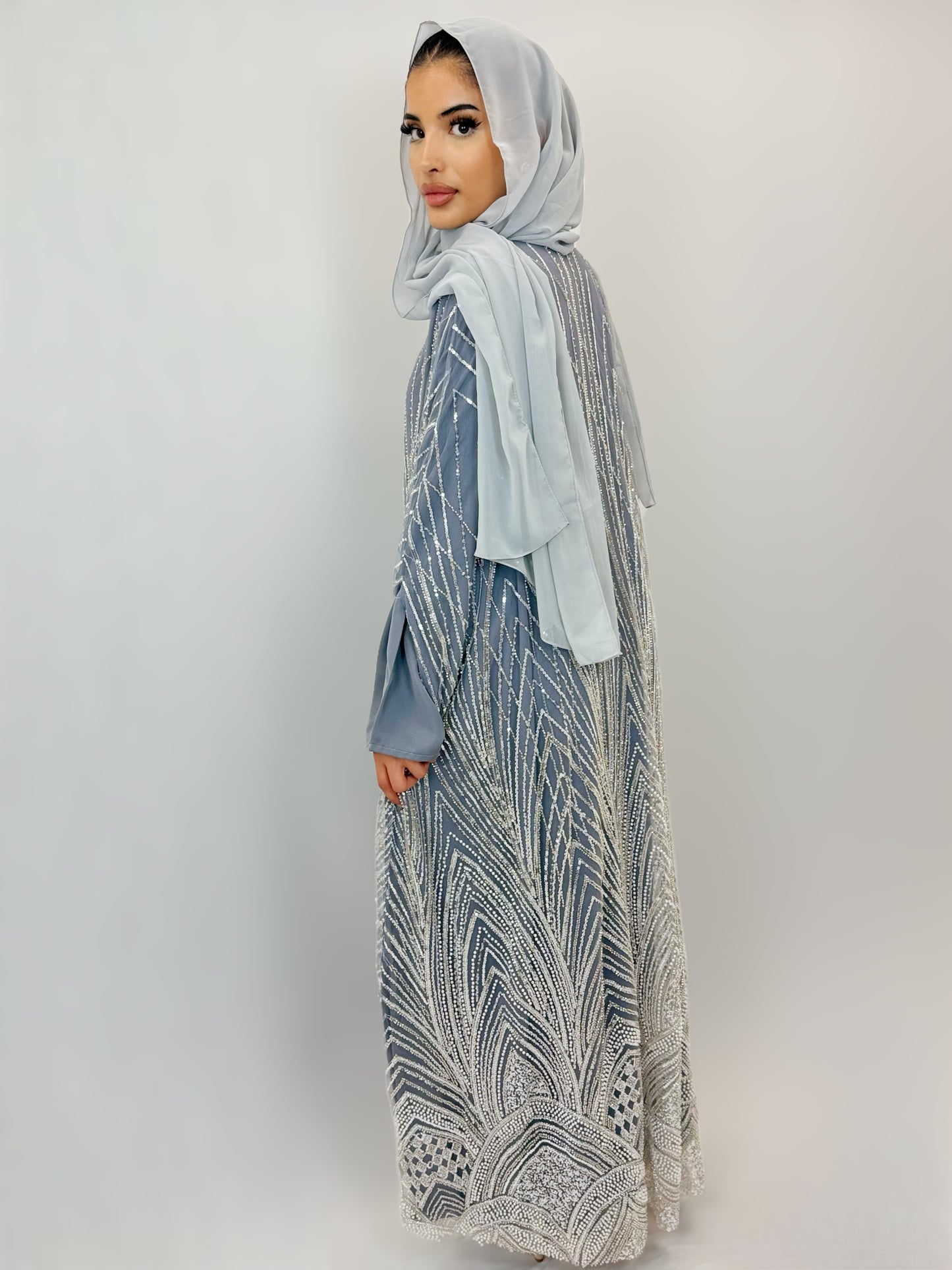 The Misha Abaya (Grey)