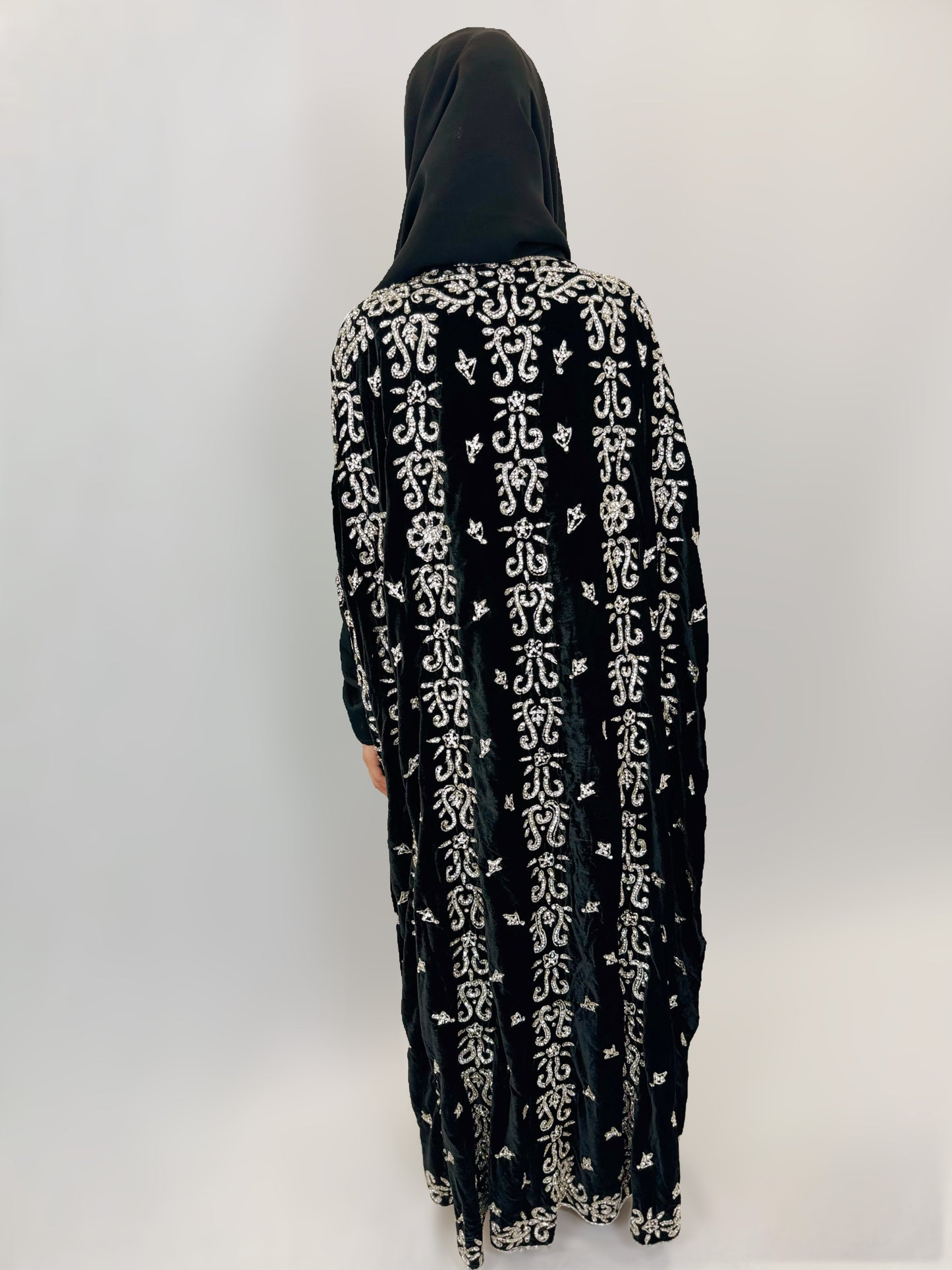 The Sehar Abaya (Silver)