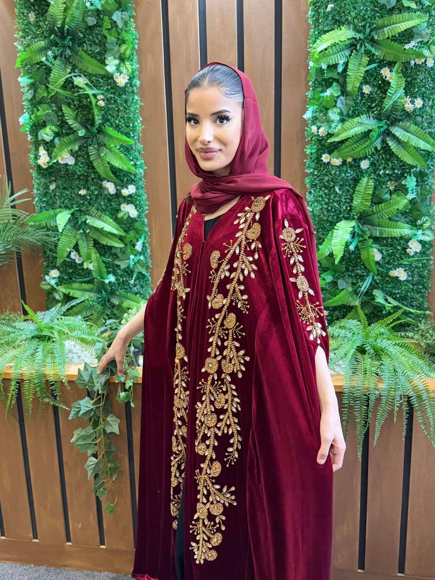 Flowy Khaleeji Abaya Gown | Occasion Ready Attire | Hishma