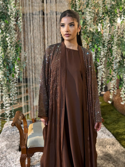 The Hoorain Abaya (chocolate)