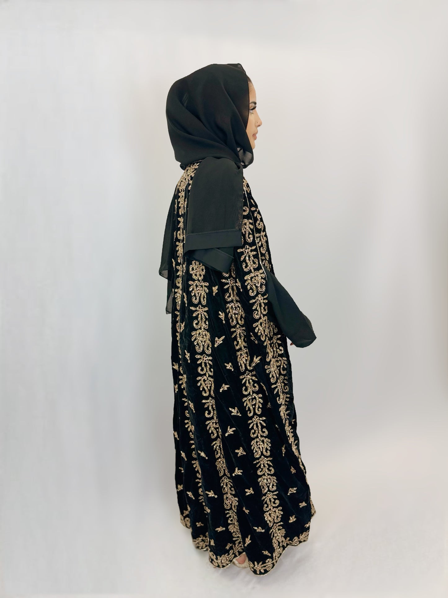 The Sehar Abaya (Gold)