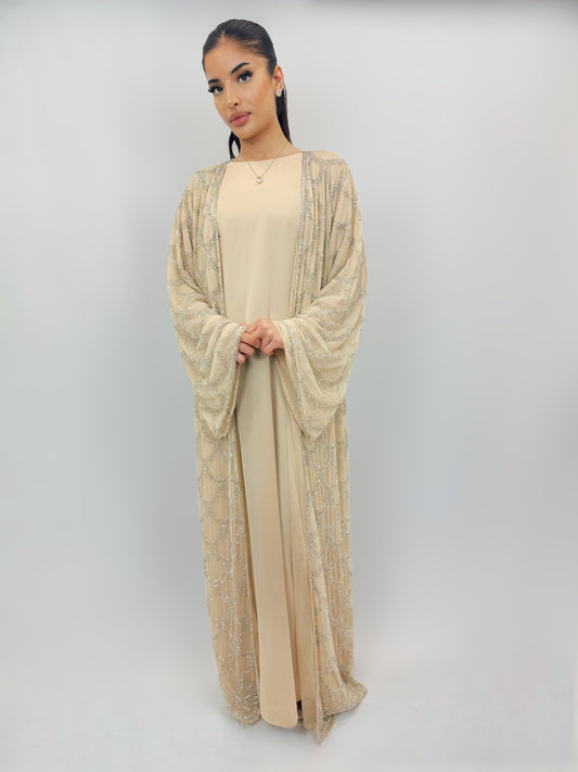 The Urwa Abaya (Beige)