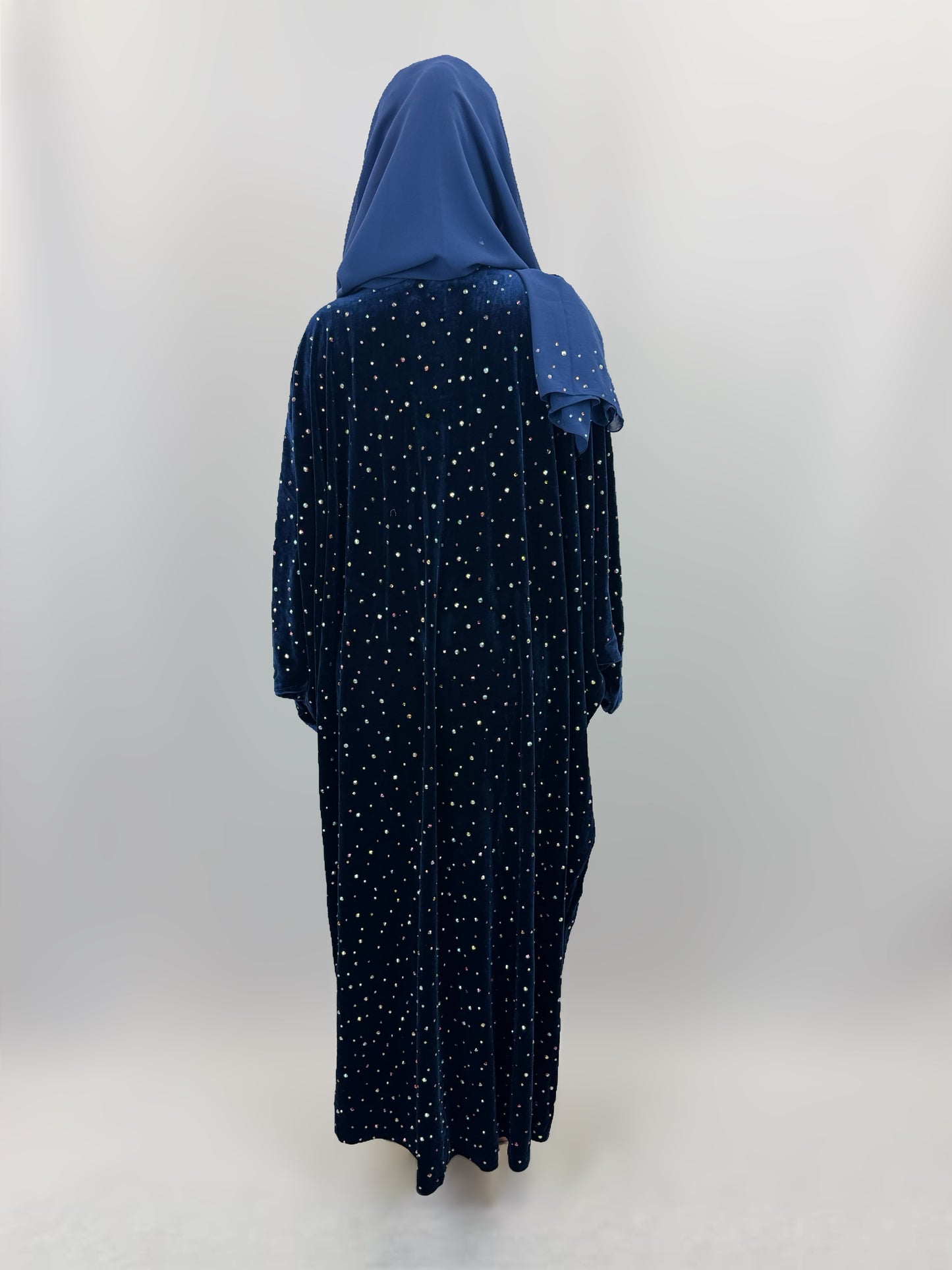 The Nora 2.0 Abaya (Navy)