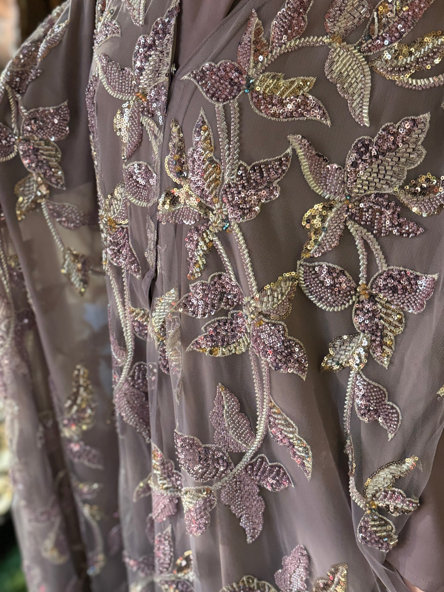 The Aroosa Abaya (Lilac)