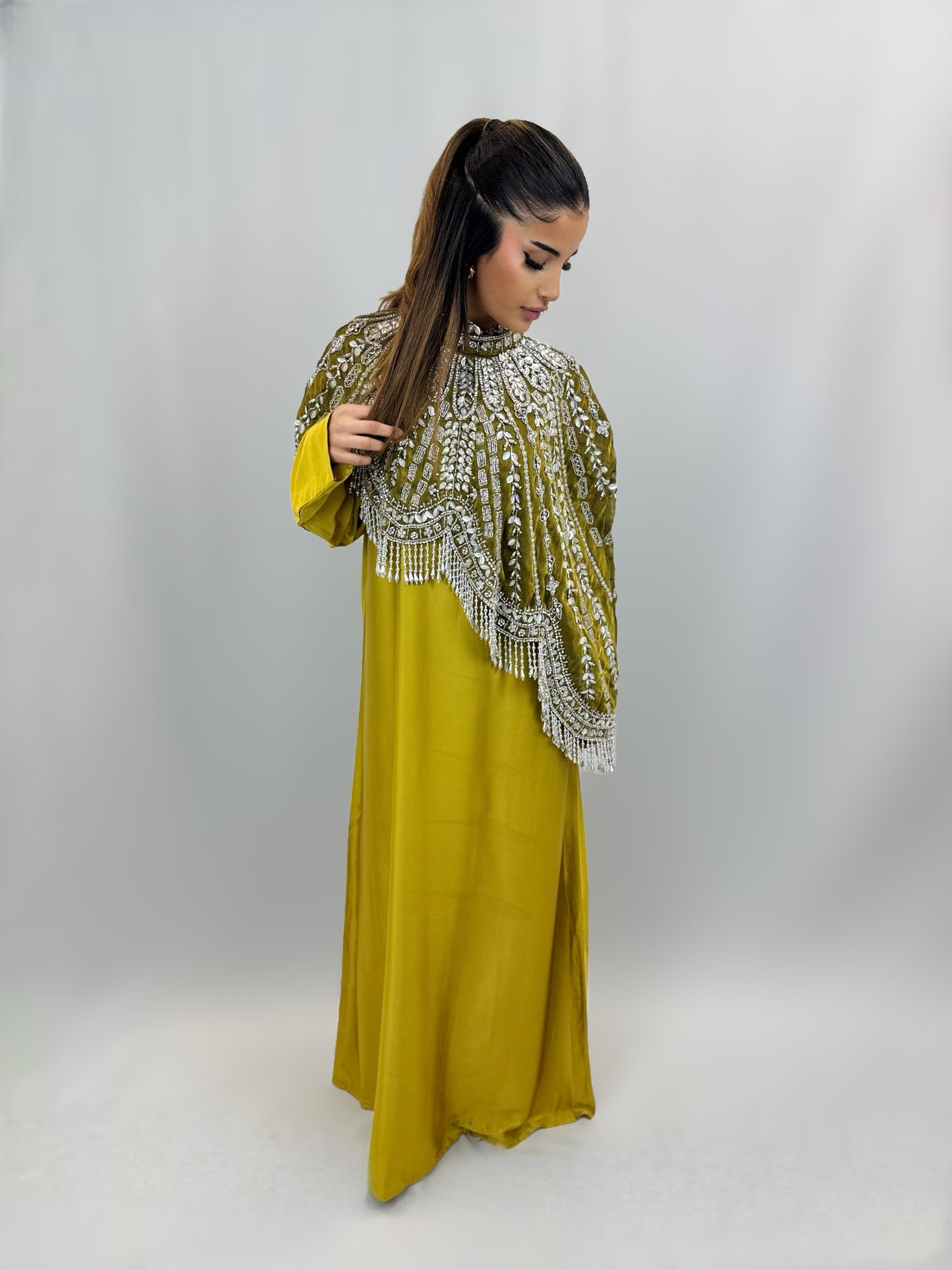 The Irha Cape (Lime)