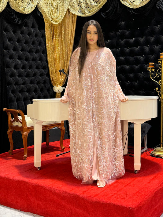 The Zawja Abaya (Pink)