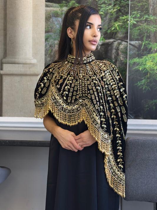 Elham Grey Abaya | Grey Elham Abaya | Hishma