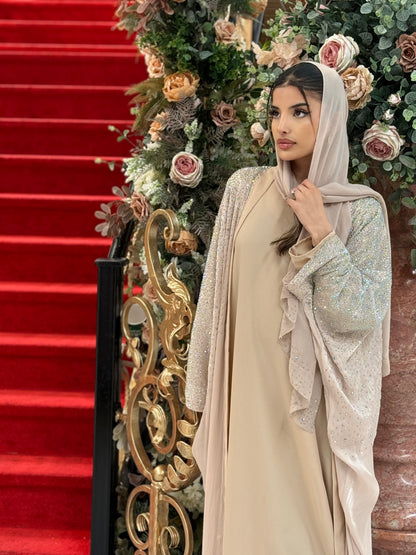 The Hoorain Abaya (Beige)