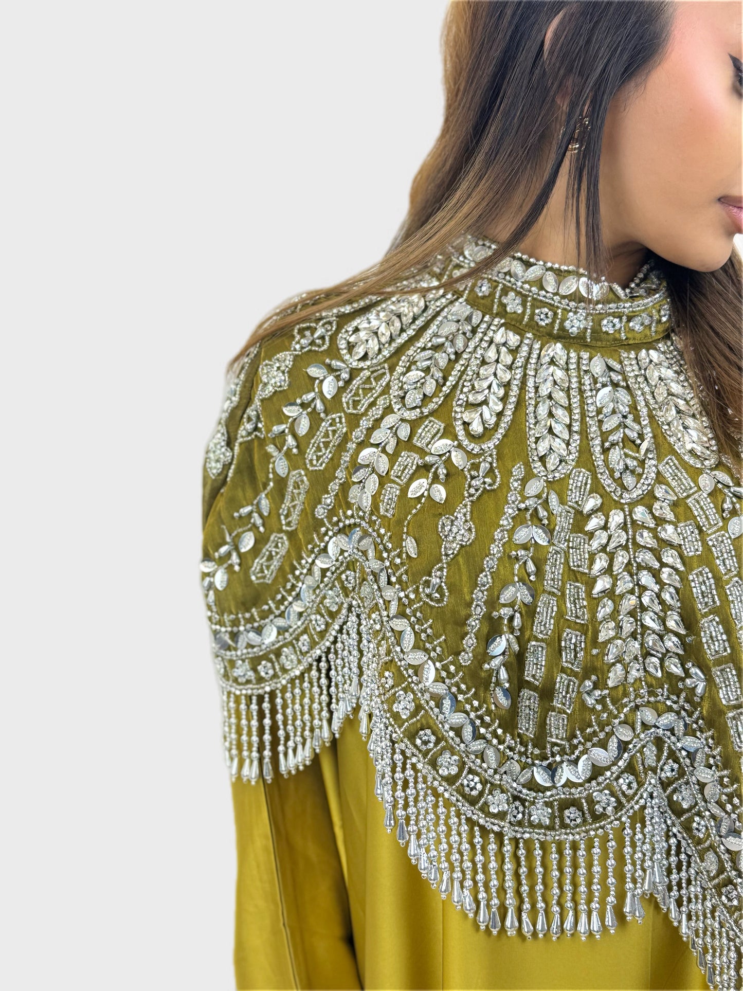 The Irha Cape (Lime)