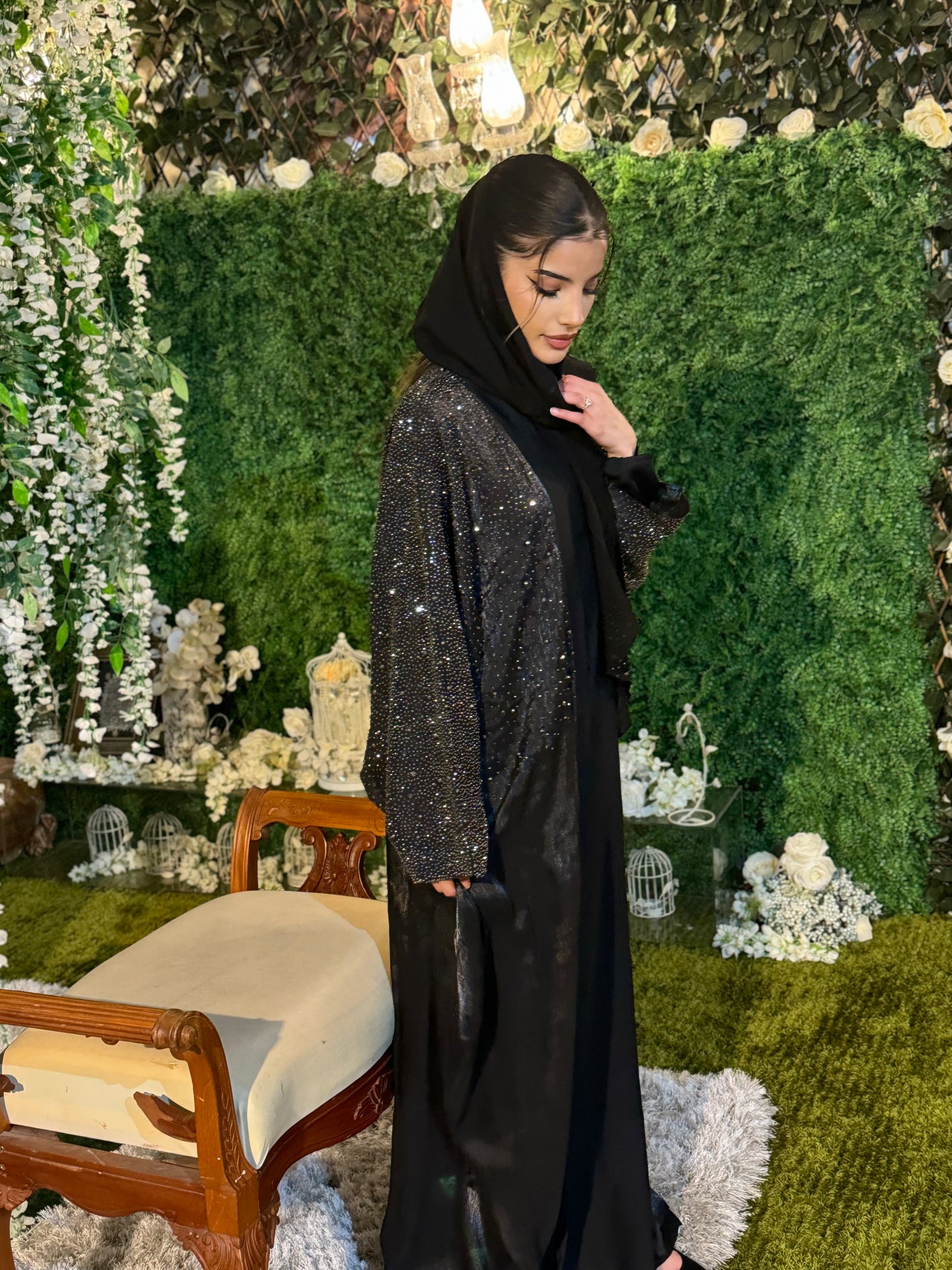 The Hoorain Abaya (Black)