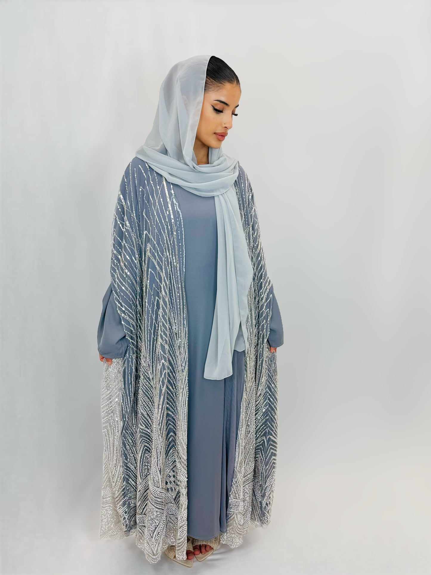 The Misha Abaya (Grey)
