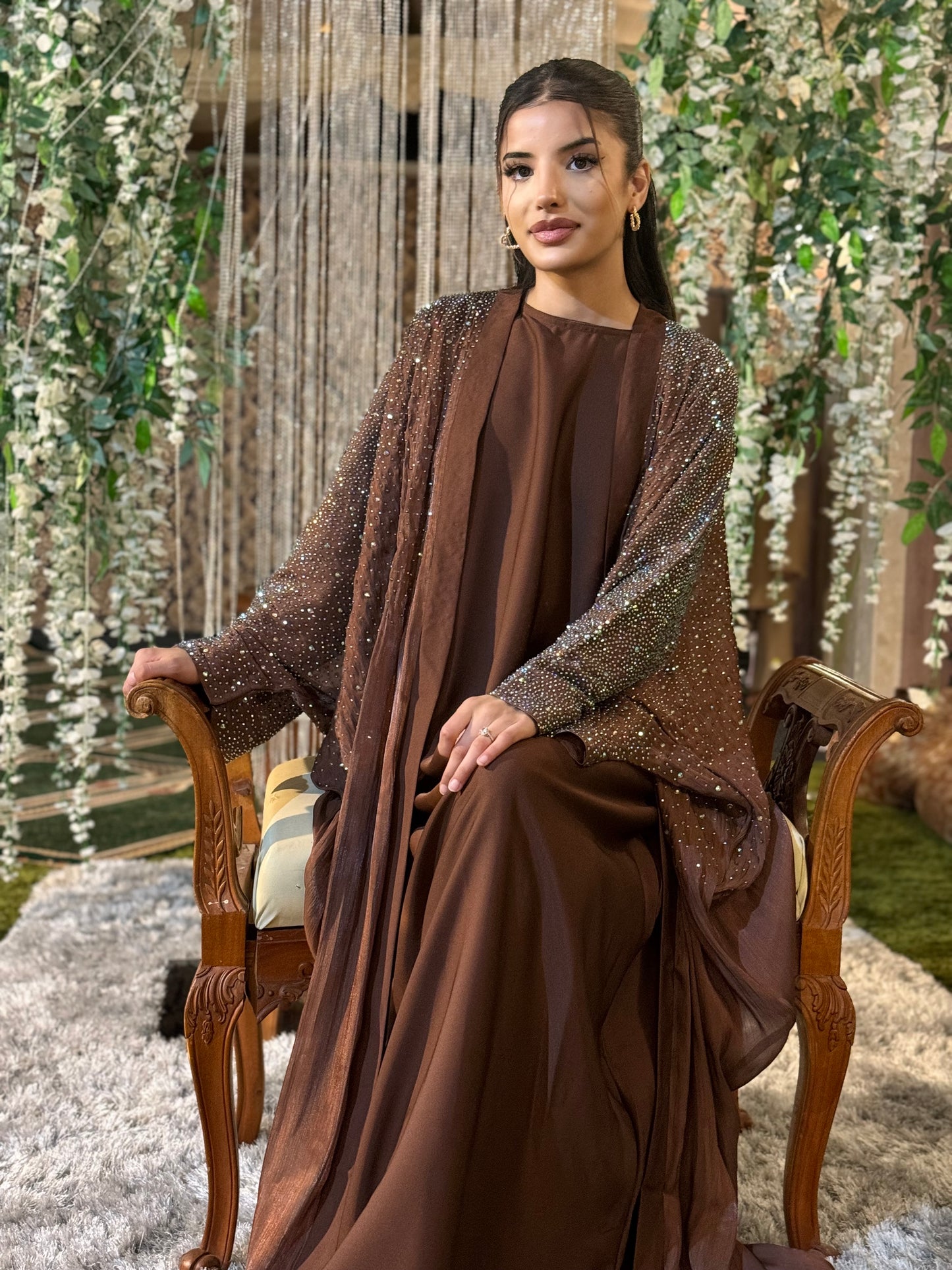 The Hoorain Abaya (chocolate)