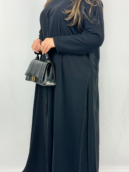 The Fayruz Abaya (Black)