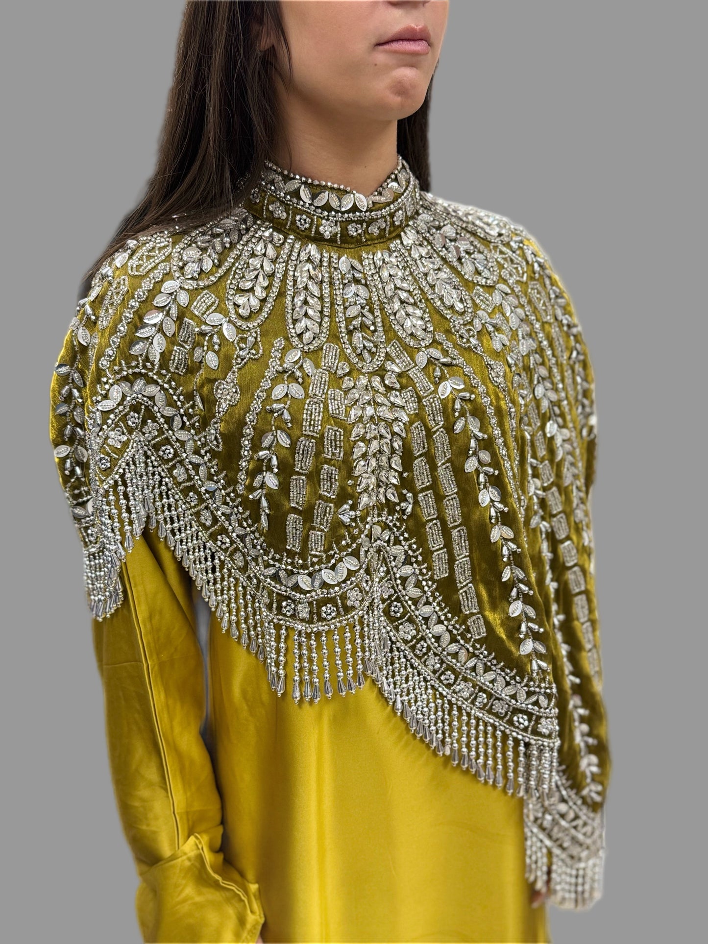 The Irha Cape (Lime)